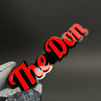 1PC The Don 3D Acrylic Badge - Car Truck Emblem Fender Tailgate Trunk Sticker