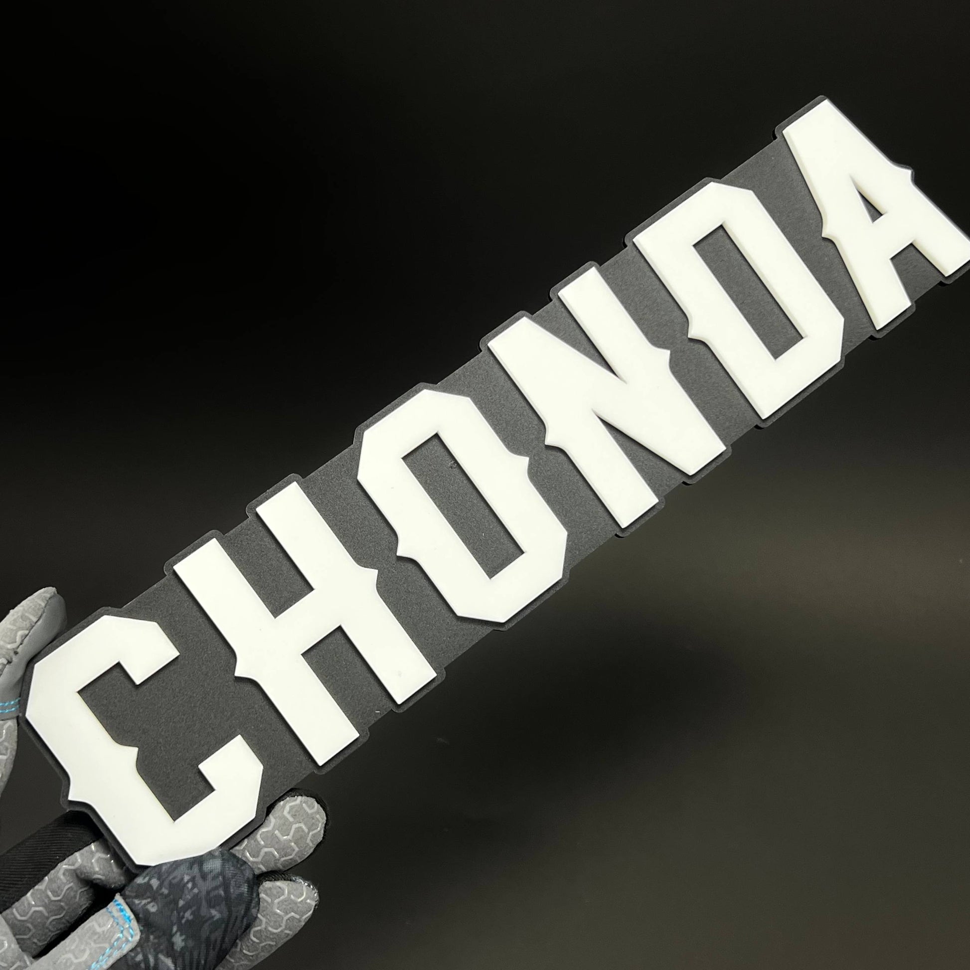 1PC CHONDA 3D Acrylic Badge - Car Truck Emblem Fender Tailgate Trunk Sticker