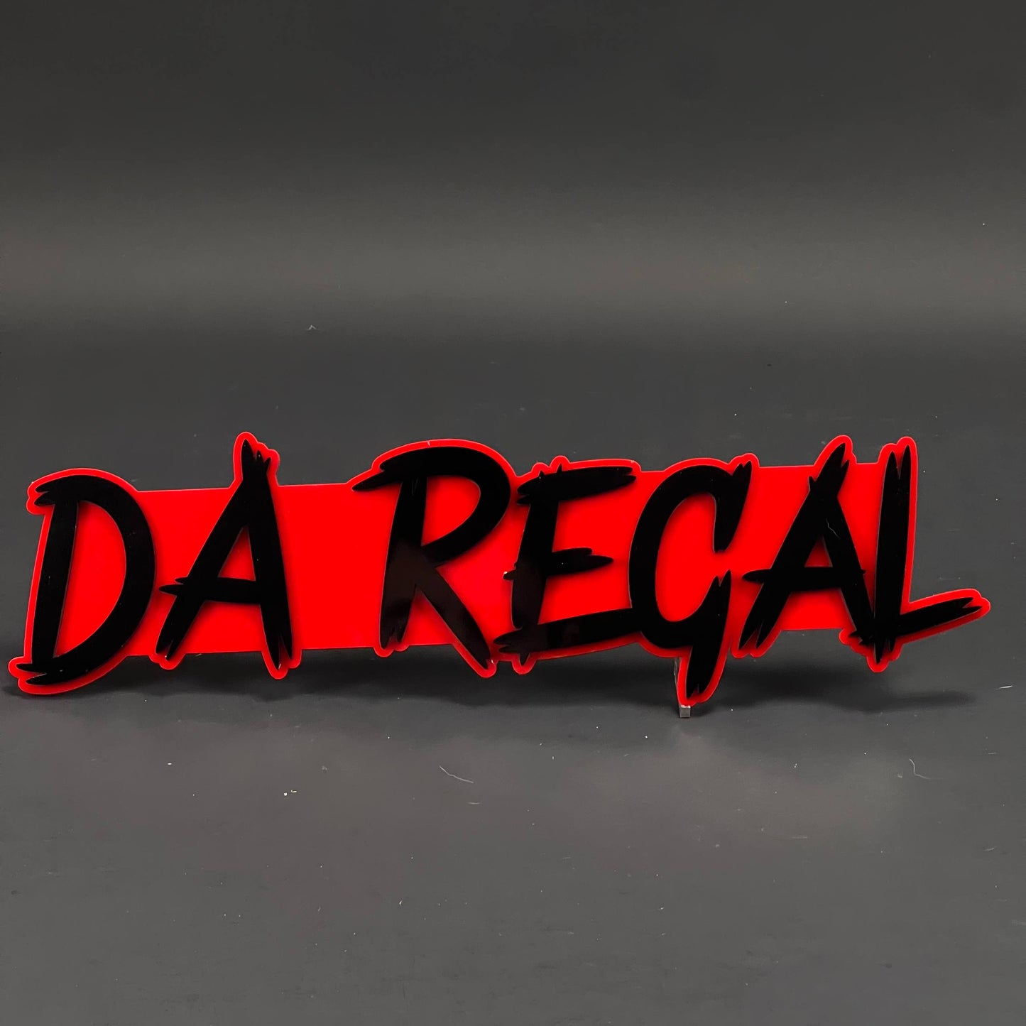 1PC DA REGAL 3D Acrylic Badge - Car Truck Emblem Fender Tailgate Trunk Sticker