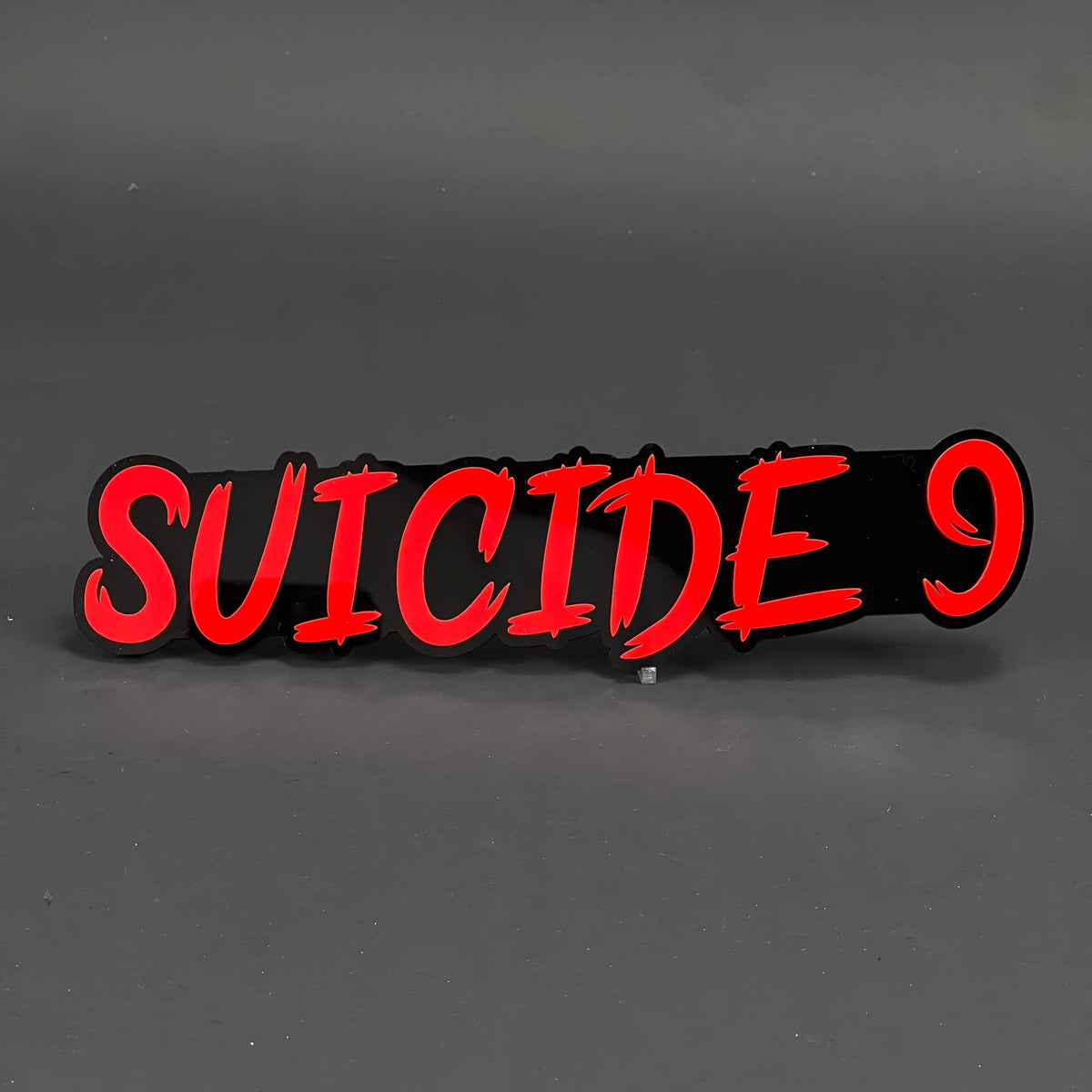 1PC SUICIDE 9 3D Acrylic Badge - Car Truck Emblem Fender Tailgate Trunk Sticker