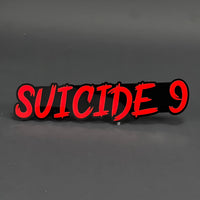 1PC SUICIDE 9 3D Acrylic Badge - Car Truck Emblem Fender Tailgate Trunk Sticker