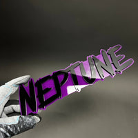 1PC NEPTUNE 3D Acrylic Badge - Car Truck Emblem Fender Tailgate Trunk Sticker