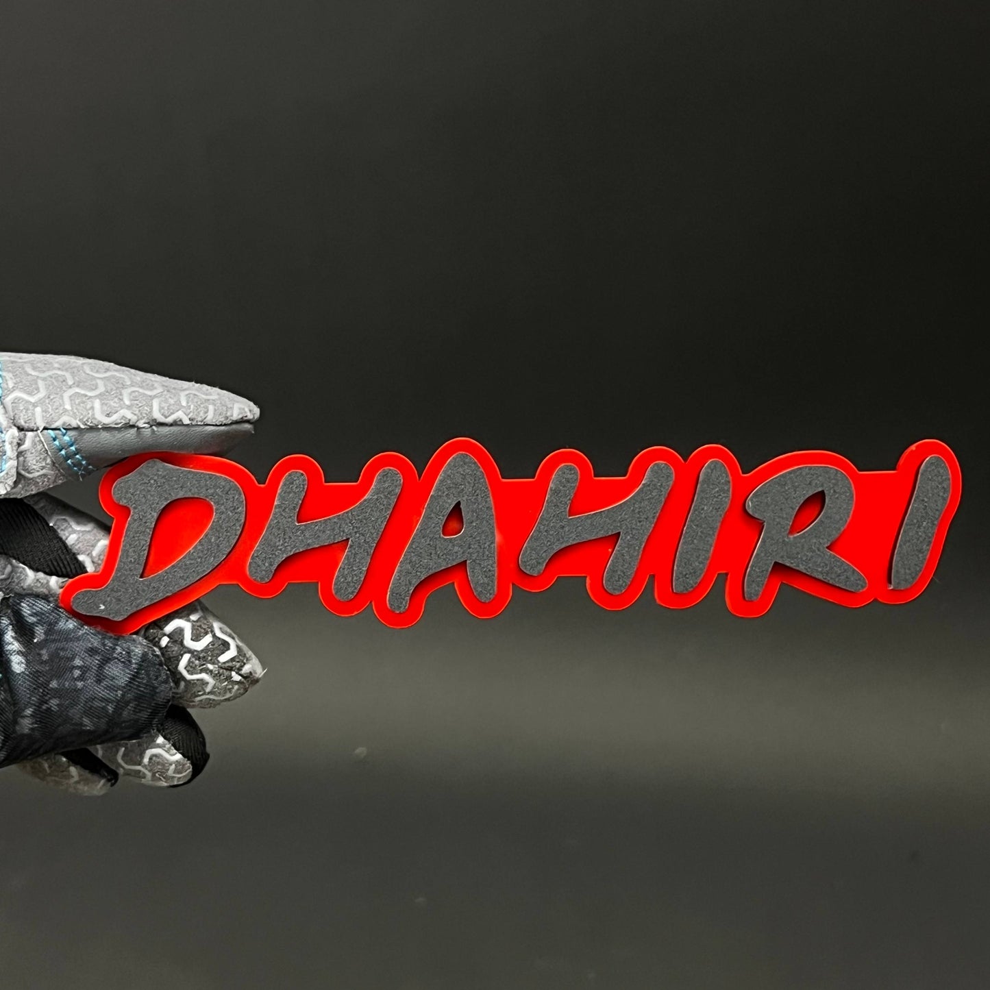 1PC DHAHIRI 3D Acrylic Badge - Car Truck Emblem Fender Tailgate Trunk Sticker