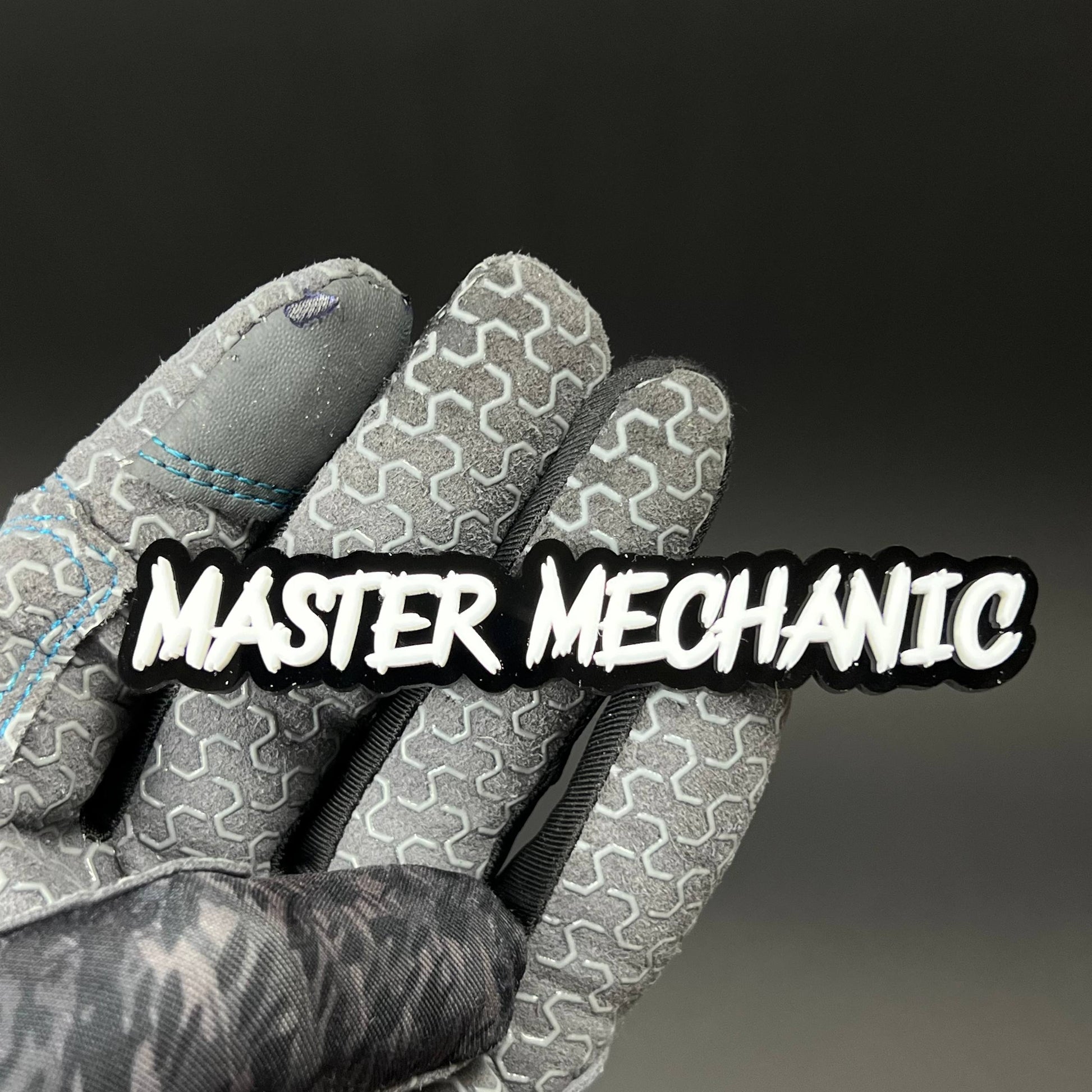 1PC MASTER MECHANIC 3D Acrylic Badge - Car Truck Emblem Fender Sticker