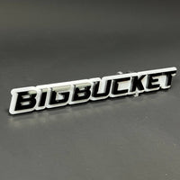 1PC BIGBUCKET 3D Acrylic Badge - Car Truck Emblem Fender Tailgate Trunk Sticker