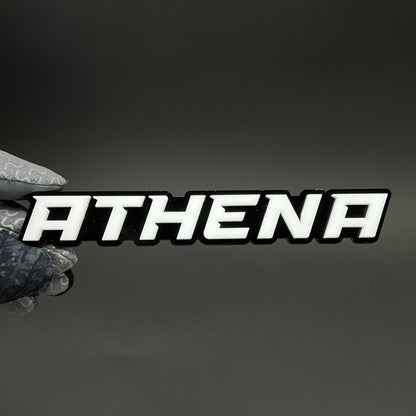 1PC ATHENA 3D Acrylic Badge - Car Truck Emblem Fender Tailgate Trunk Sticker