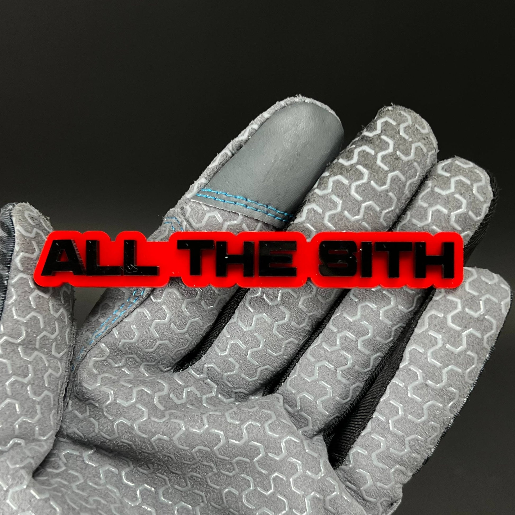 1PC ALL THE SITH 3D Acrylic Badge - Car Truck Emblem Fender Sticker