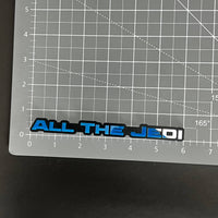 1PC ALL THE JEDI 3D Acrylic Badge - Car Truck Emblem Fender Sticker