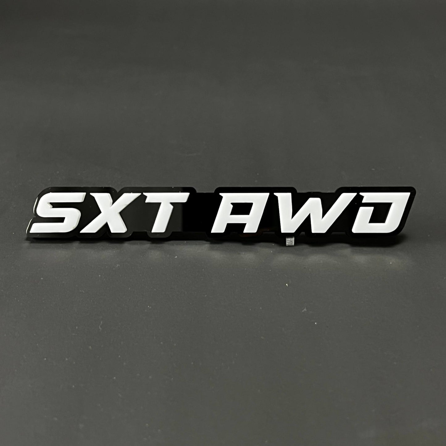 1PC SXT AWD 3D Acrylic Badge - Car Truck Emblem Fender Tailgate Trunk Sticker