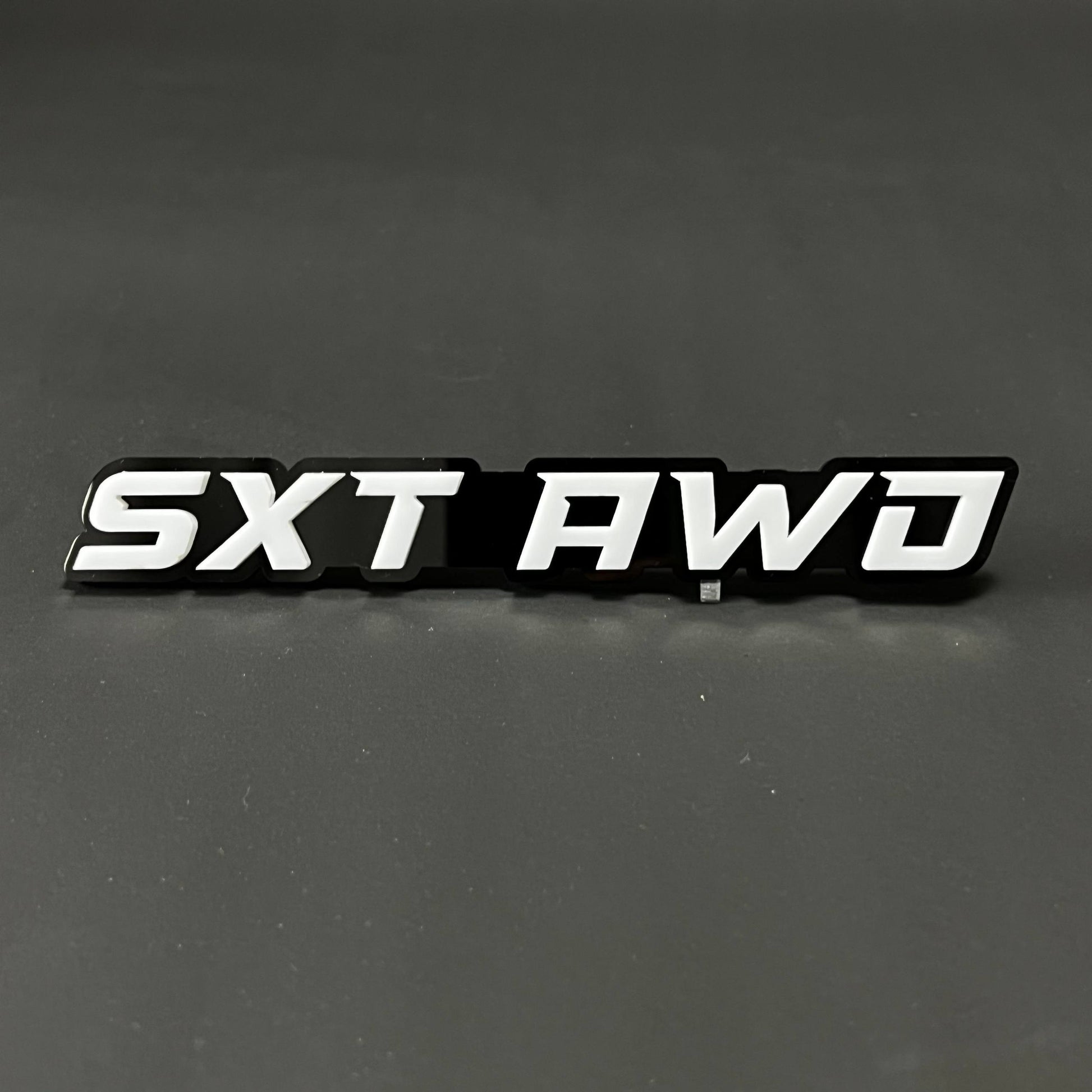 1PC SXT AWD 3D Acrylic Badge - Car Truck Emblem Fender Tailgate Trunk Sticker
