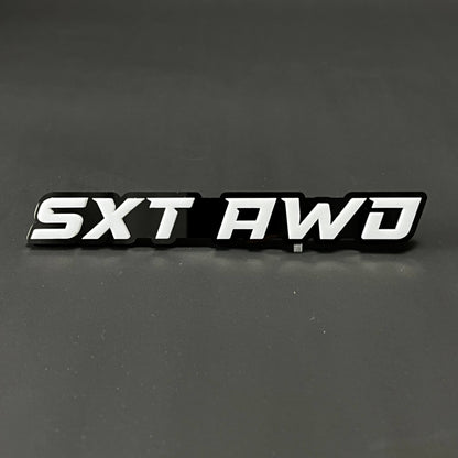 1PC SXT AWD 3D Acrylic Badge - Car Truck Emblem Fender Tailgate Trunk Sticker