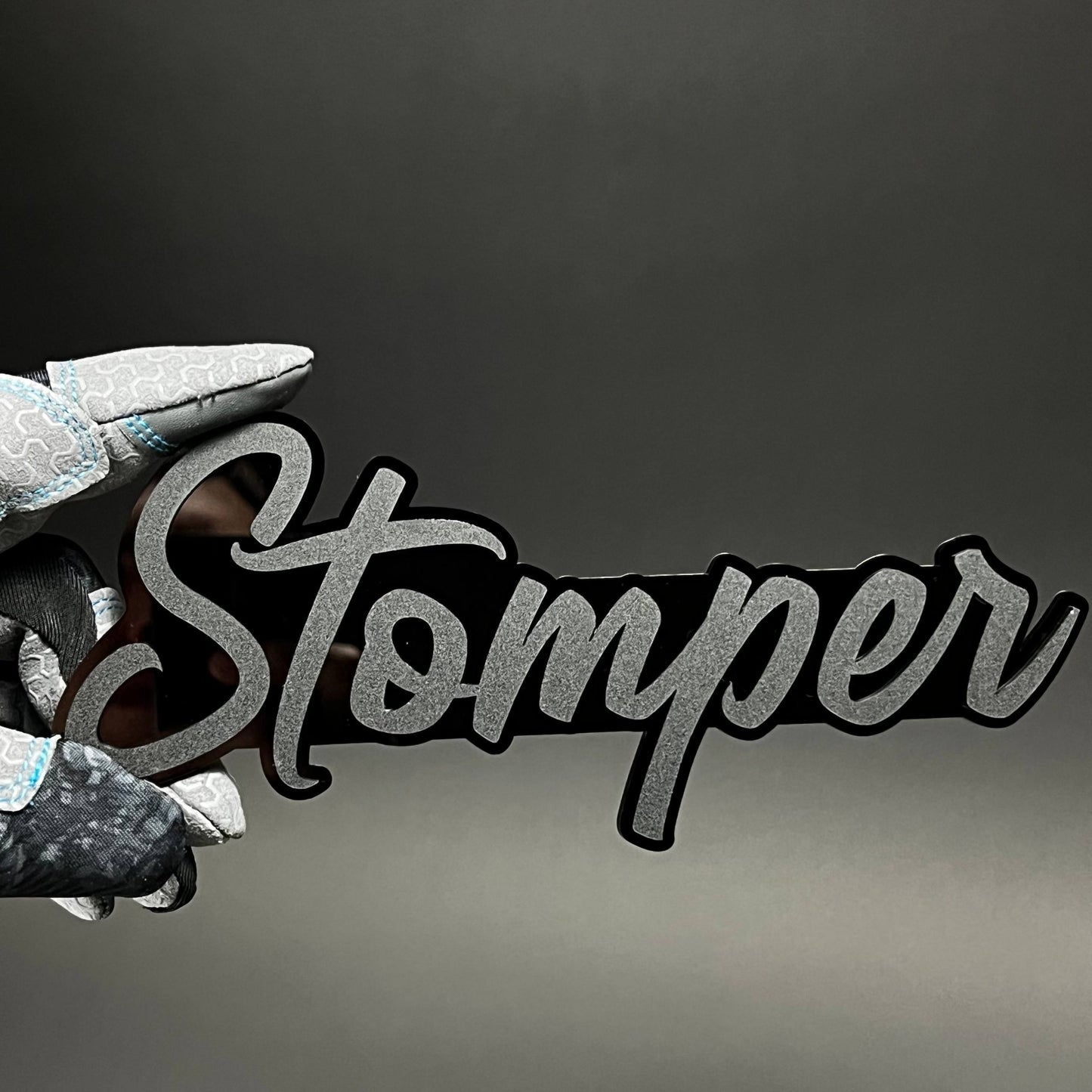1PC Stomper 3D Acrylic Badge - Car Truck Emblem Fender Tailgate Trunk Sticker