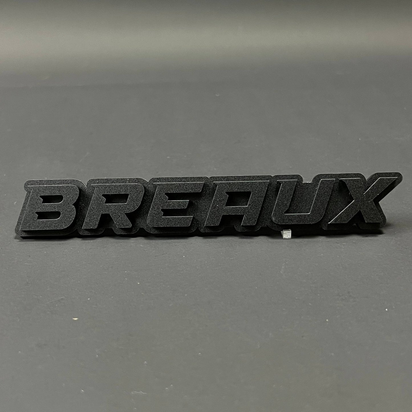 1PC BREAUX 3D Acrylic Badge - Car Truck Emblem Fender Tailgate Trunk Sticker