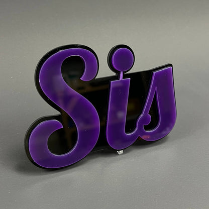 Sis 3D Acrylic Badge - Car Truck Emblem Fender Tailgate Trunk Sticker