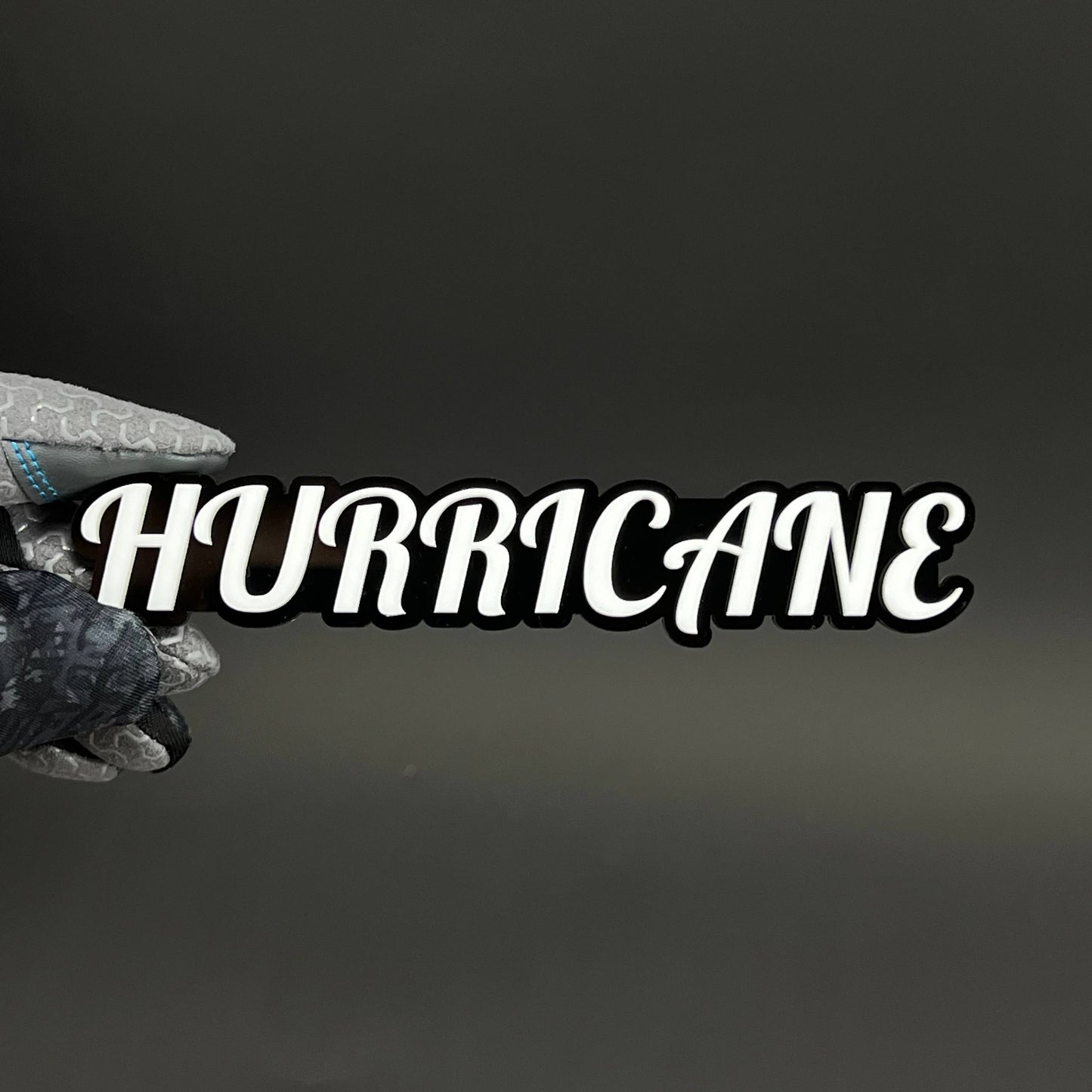 1PC HURRICANE 3D Acrylic Badge - Car Truck Emblem Fender Tailgate Trunk Sticker