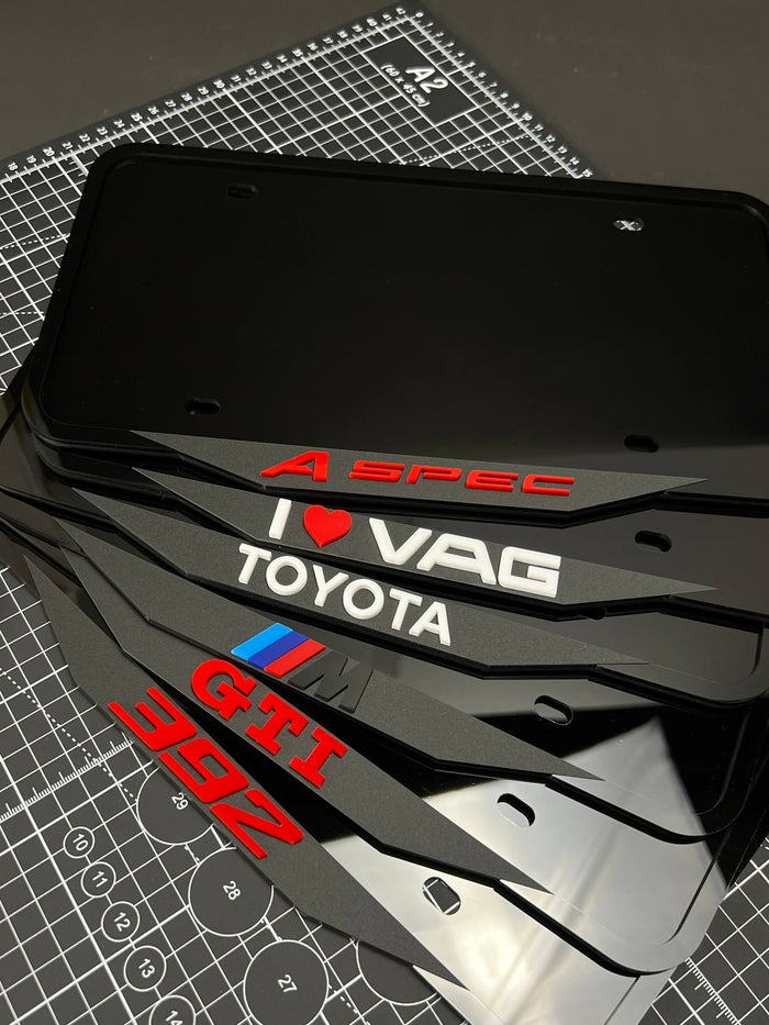 1PC I Love VAG 3D Acrylic Badge - Car Truck Emblem Fender Tailgate Trunk Sticker