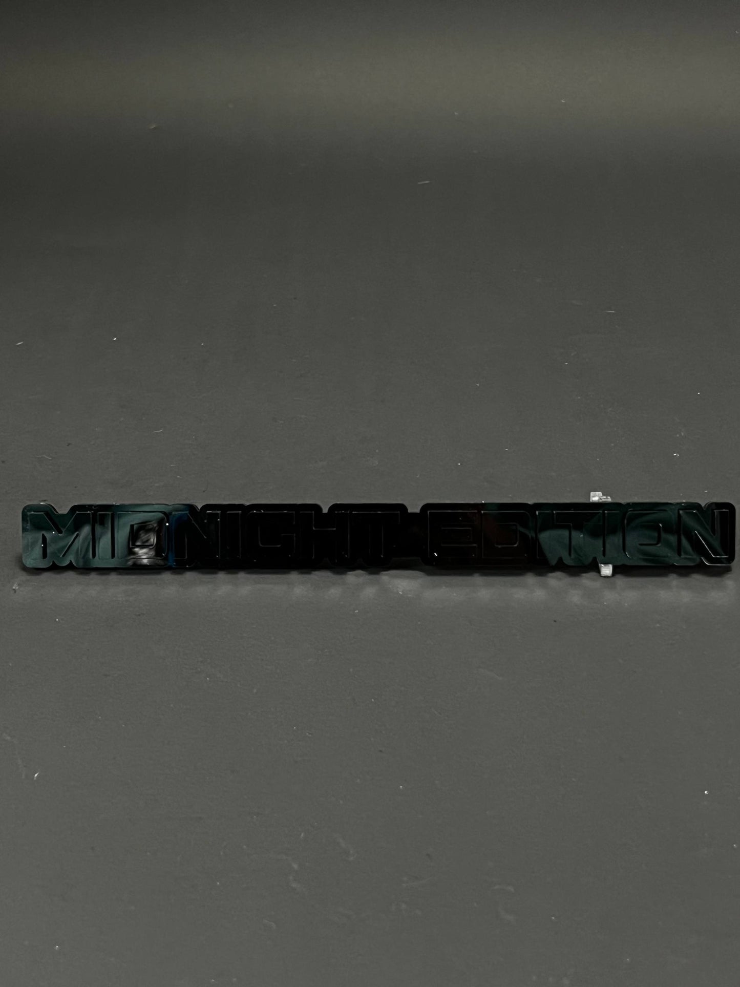 1PC MIDNIGHT EDITION 3D Acrylic Badge - Car Truck Emblem Fender Sticker