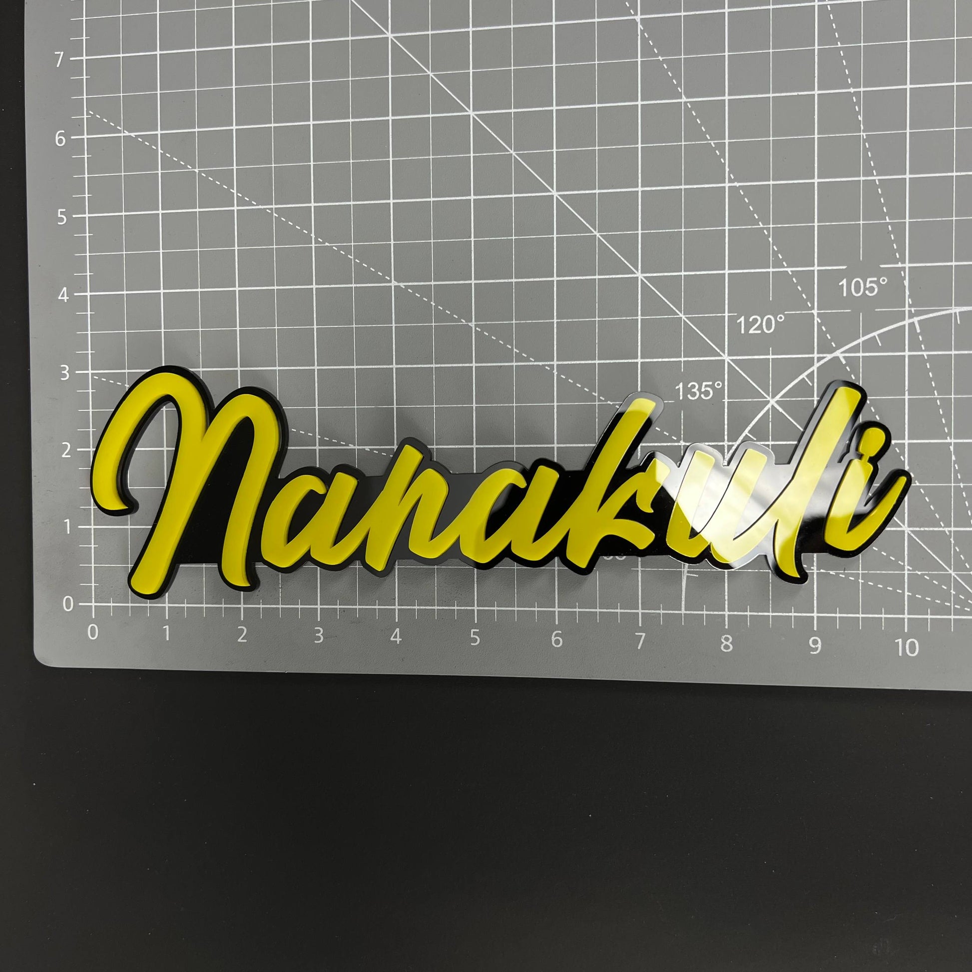 1PC Nanakuli 3D Acrylic Badge - Car Truck Emblem Fender Tailgate Trunk Sticker