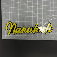 1PC Nanakuli 3D Acrylic Badge - Car Truck Emblem Fender Tailgate Trunk Sticker