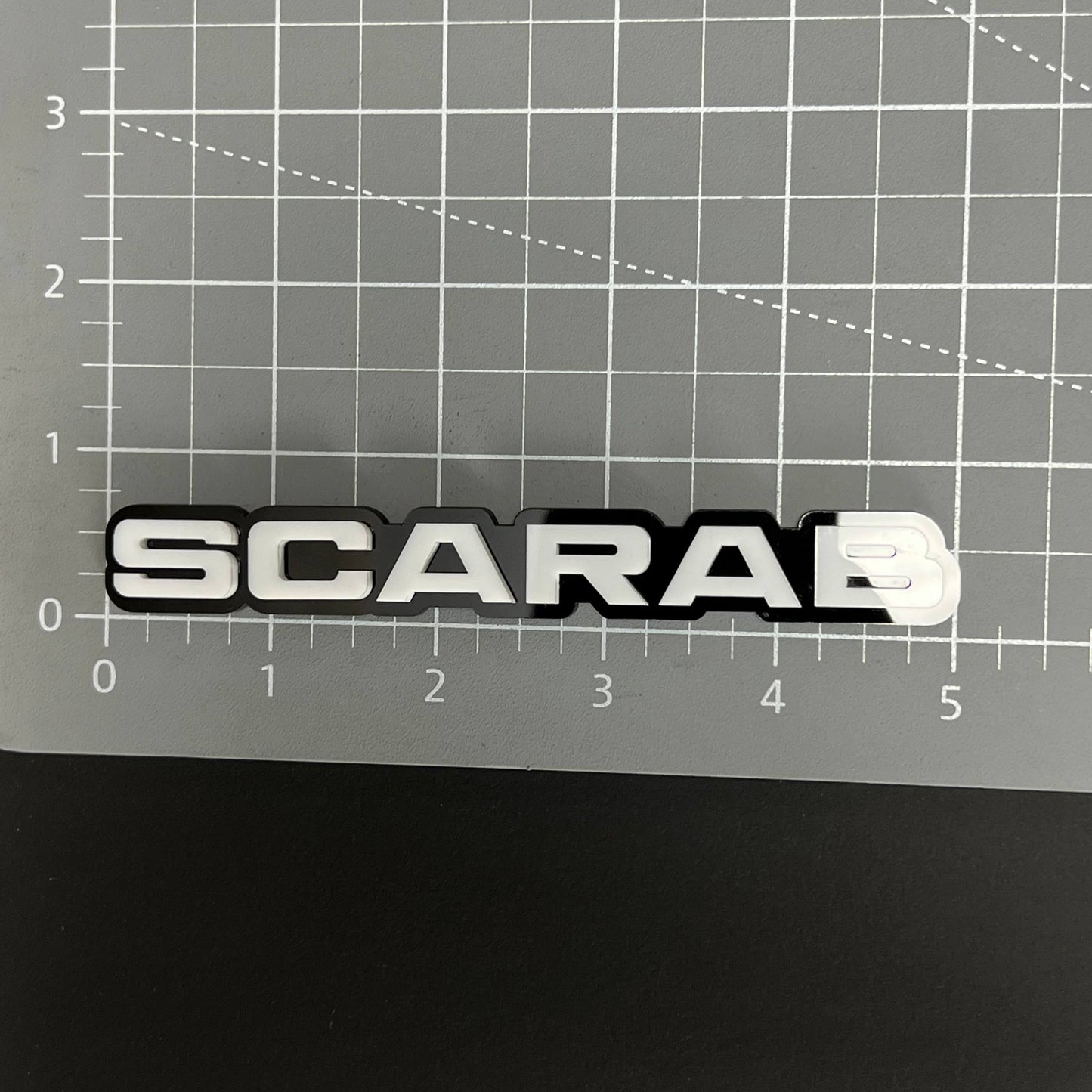 1PC SCARAB 3D Acrylic Badge - Car Truck Emblem Fender Tailgate Trunk Sticker