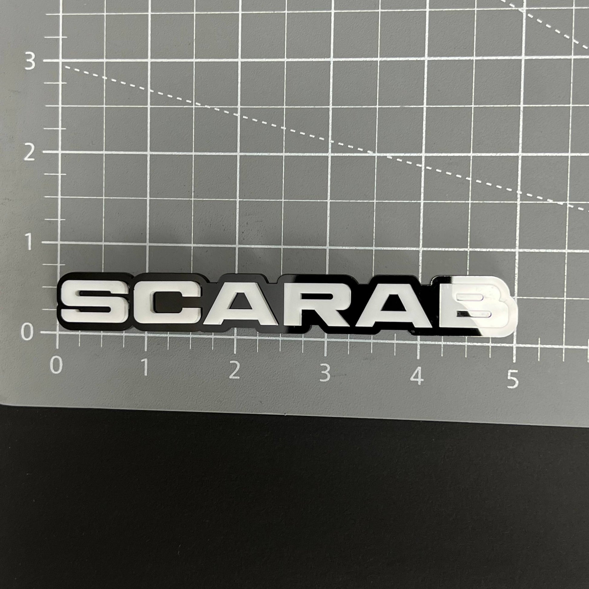 1PC SCARAB 3D Acrylic Badge - Car Truck Emblem Fender Tailgate Trunk Sticker