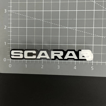 1PC SCARAB 3D Acrylic Badge - Car Truck Emblem Fender Tailgate Trunk Sticker