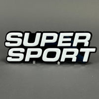 Super Sport 3D Acrylic Badge - Car Truck Emblem Fender Tailgate Trunk Sticker