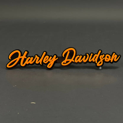 1PC Harley Davidson 3D Acrylic Badge - Car Truck Emblem Fender Sticker