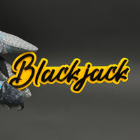 1PC Blackjack 3D Acrylic Badge - Car Truck Emblem Fender Tailgate Trunk Sticker