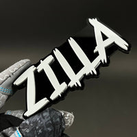 1PC ZILLA 3D Acrylic Badge - Car Truck Emblem Fender Tailgate Trunk Sticker