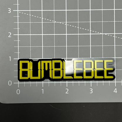 1PC BUMBLEBEE 3D Acrylic Badge - Car Truck Emblem Fender Tailgate Trunk Sticker