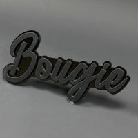 1PC Bougie 3D Acrylic Badge - Car Truck Emblem Fender Tailgate Trunk Sticker