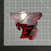 1PC EJ 3D Acrylic Badge - Car Truck Emblem Fender Tailgate Trunk Sticker