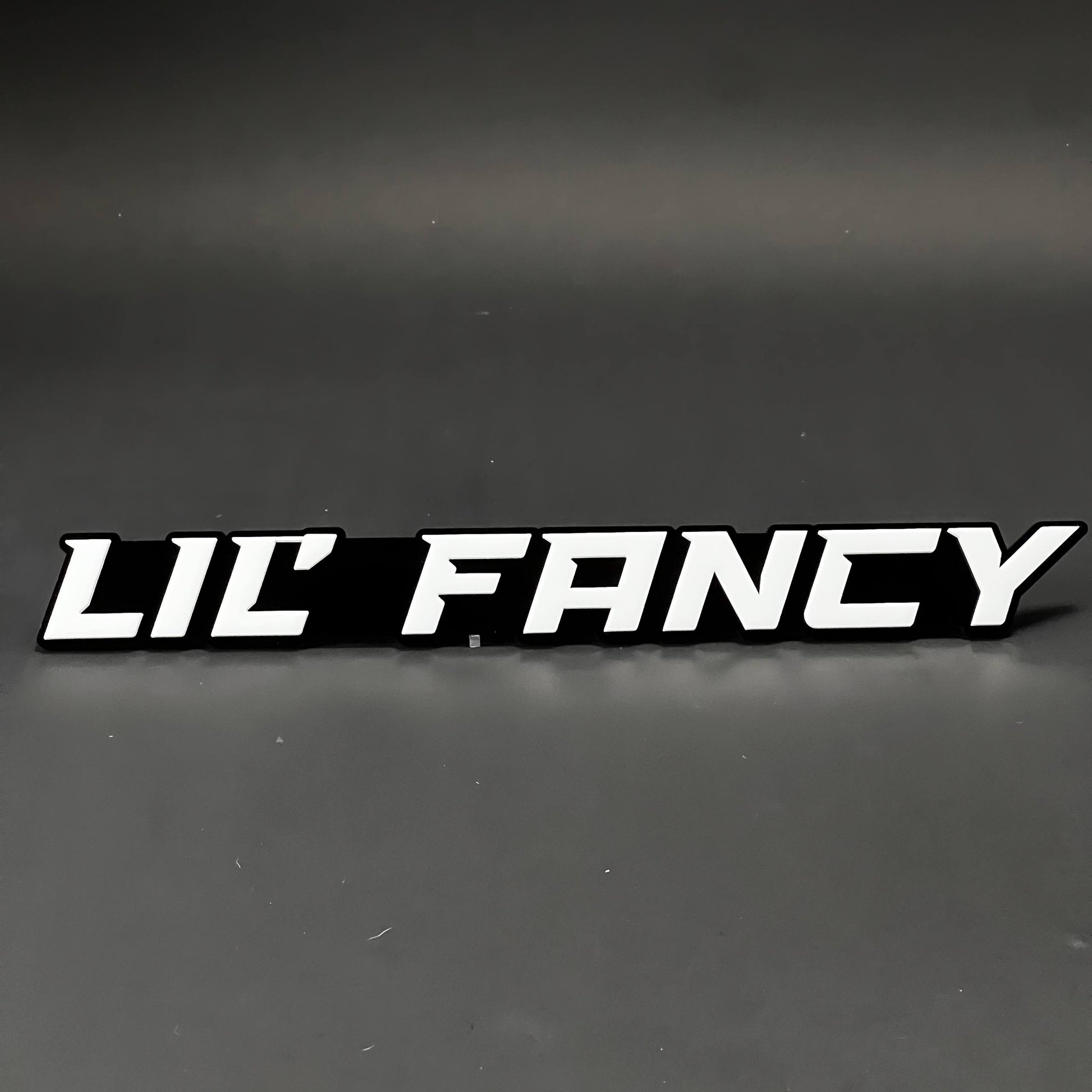 1PC LIL' FANCY 3D Acrylic Badge - Car Truck Emblem Fender Tailgate Trunk Sticker