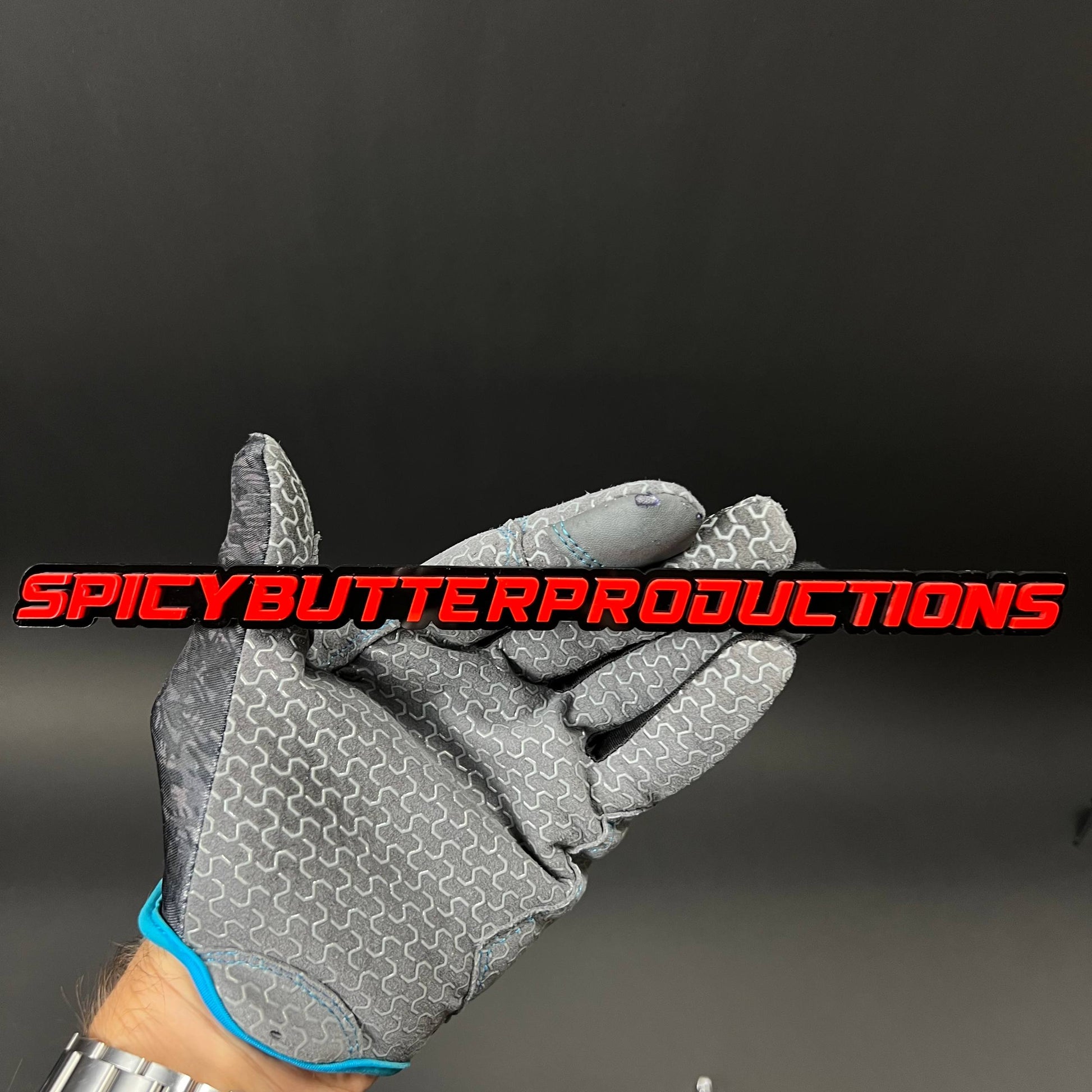 1PC SPICYBUTTERPRODUCTIONS 3D Acrylic Badge - Car Truck Emblem Fender Sticker