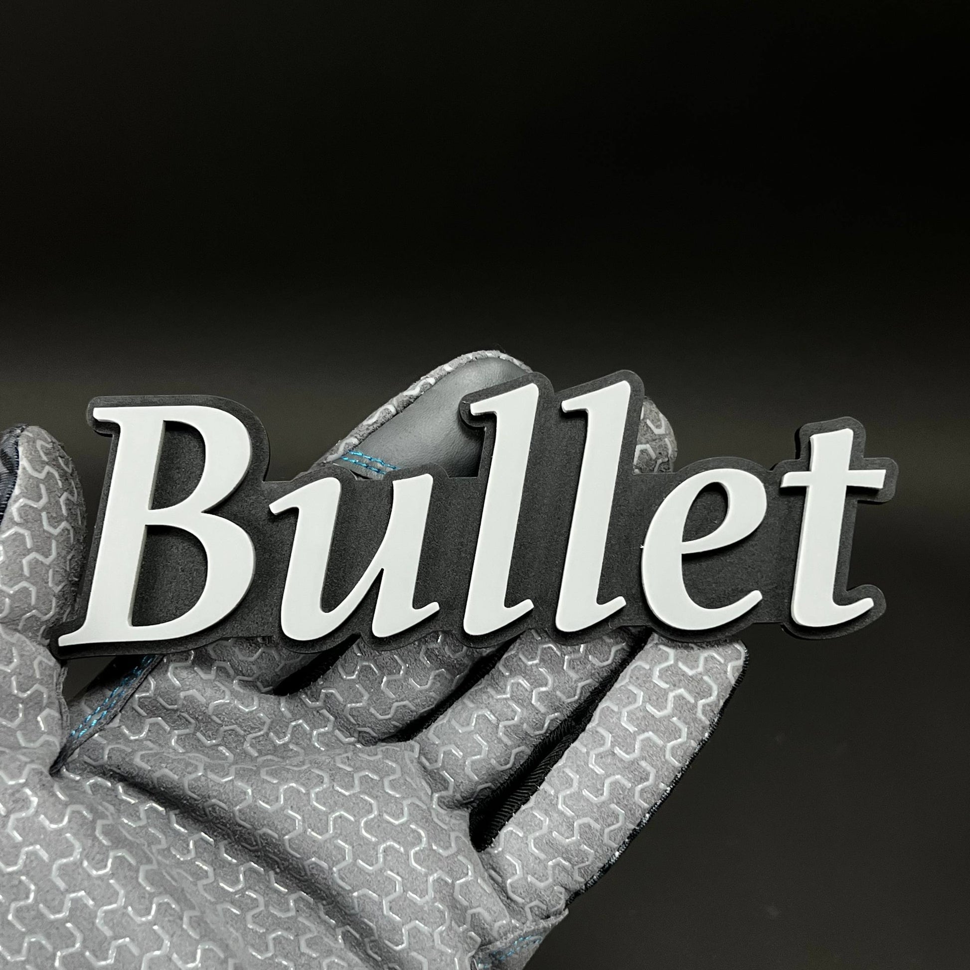1PC Bullet 3D Acrylic Badge - Car Truck Emblem Fender Tailgate Trunk Sticker