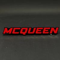 1PC MCQUEEN 3D Acrylic Badge - Car Truck Emblem Fender Tailgate Trunk Sticker