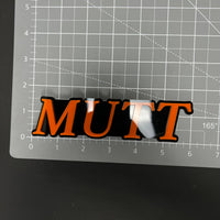 1PC MUTT 3D Acrylic Badge - Car Truck Emblem Fender Tailgate Trunk Sticker