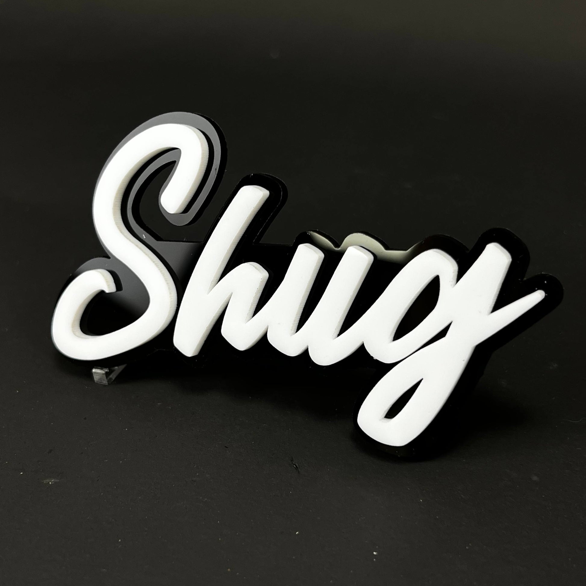 1PC Shug 3D Acrylic Badge - Car Truck Emblem Fender Tailgate Trunk Sticker