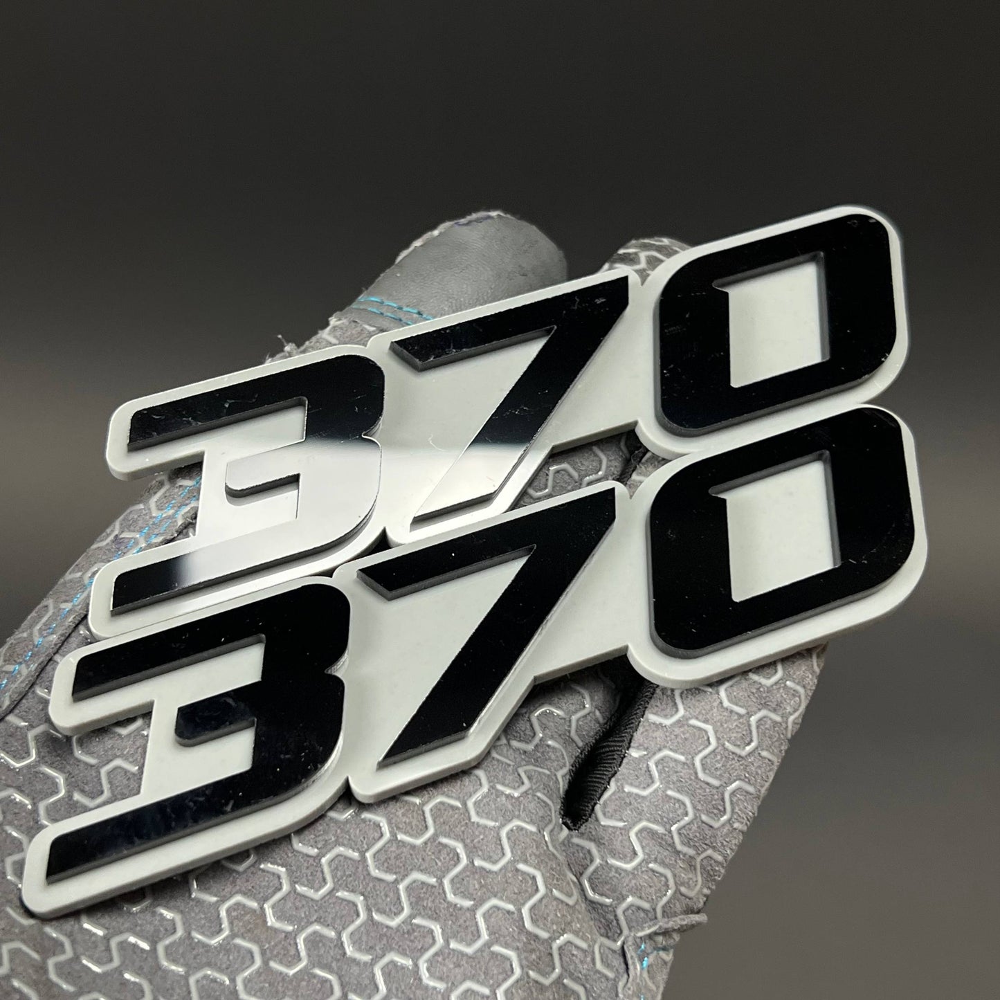 1PC 370 3D Acrylic Badge - Car Truck Emblem Fender Tailgate Trunk Sticker