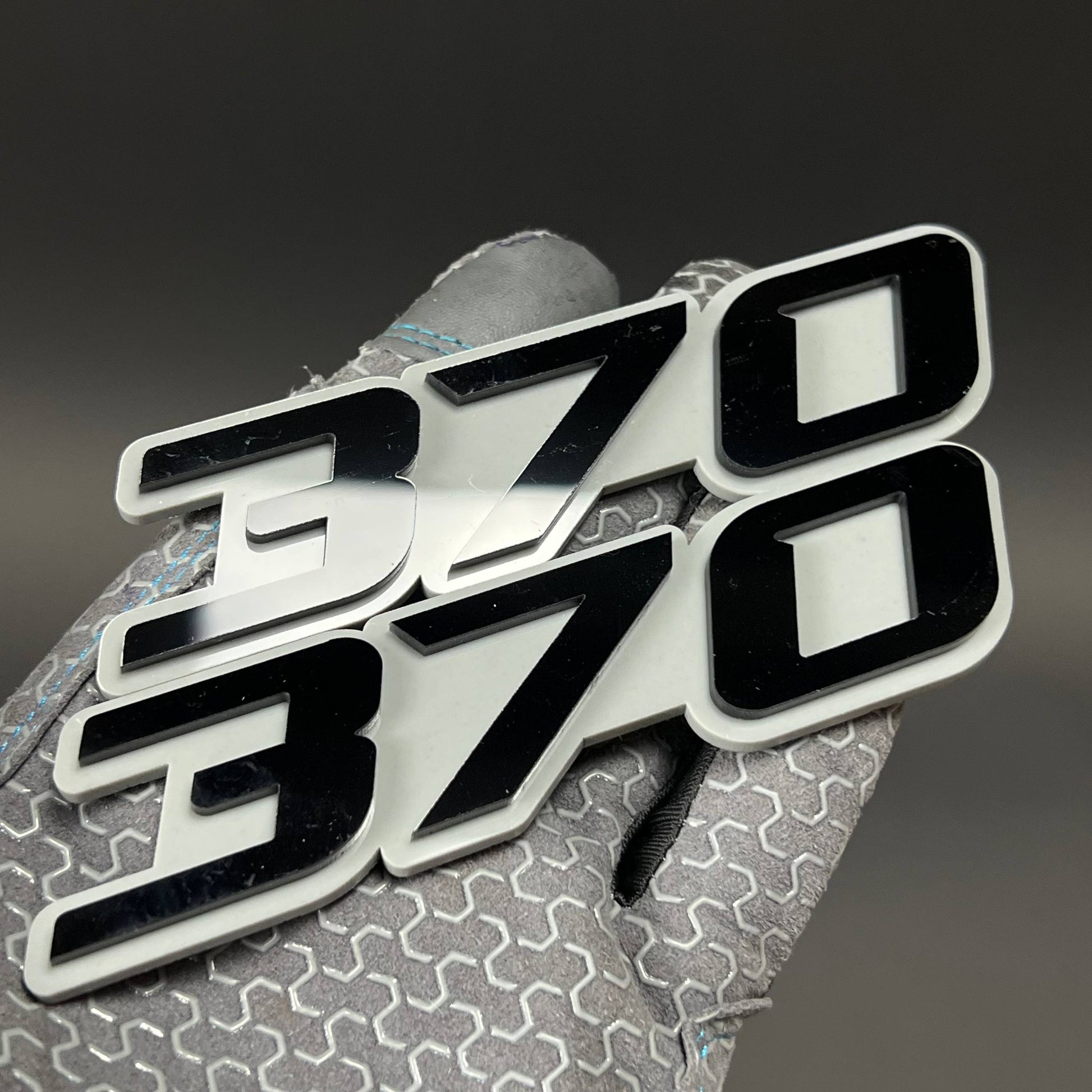 1PC 370 3D Acrylic Badge - Car Truck Emblem Fender Tailgate Trunk Sticker