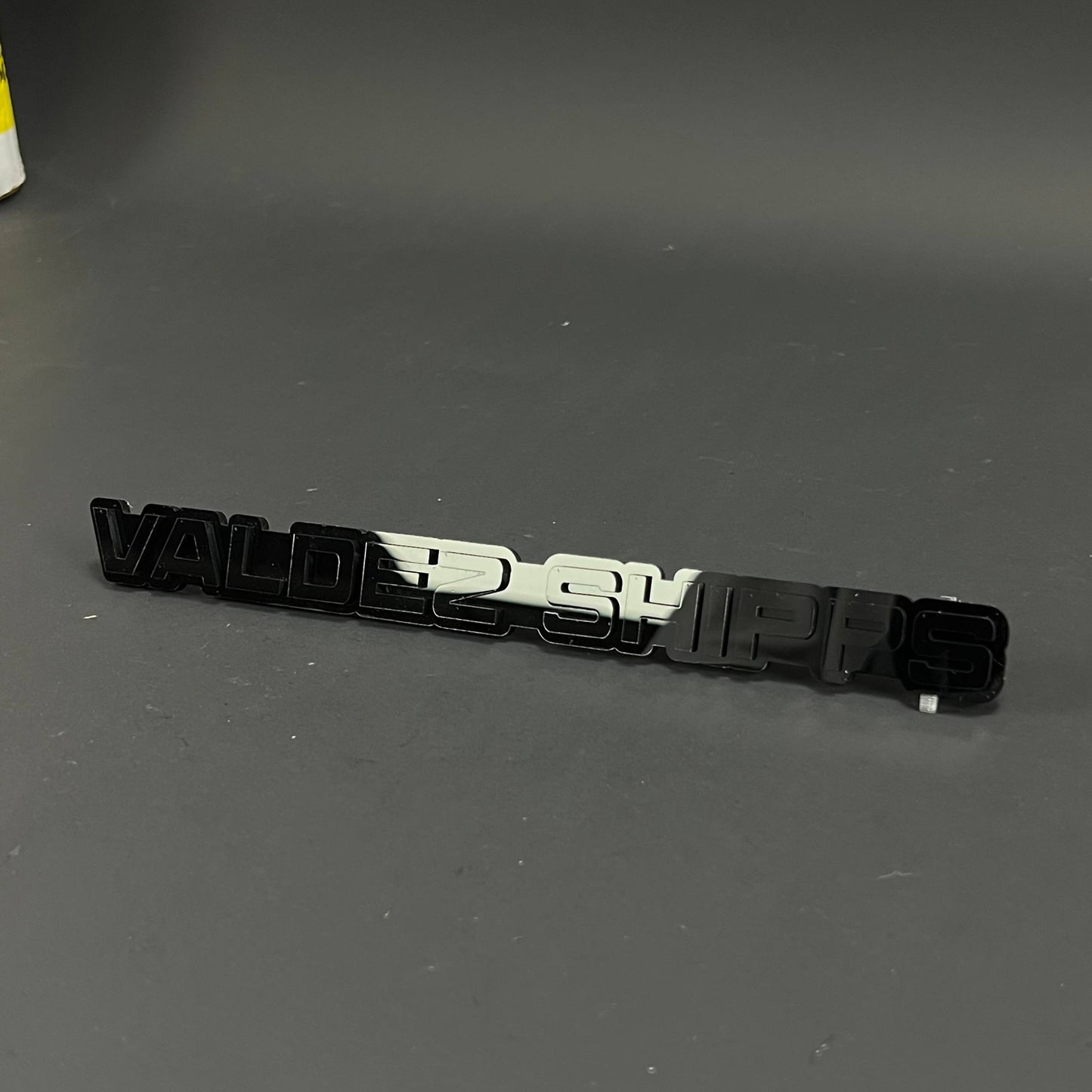 1PC Valdez Shifts 3D Acrylic Badge - Car Truck Emblem Fender Sticker