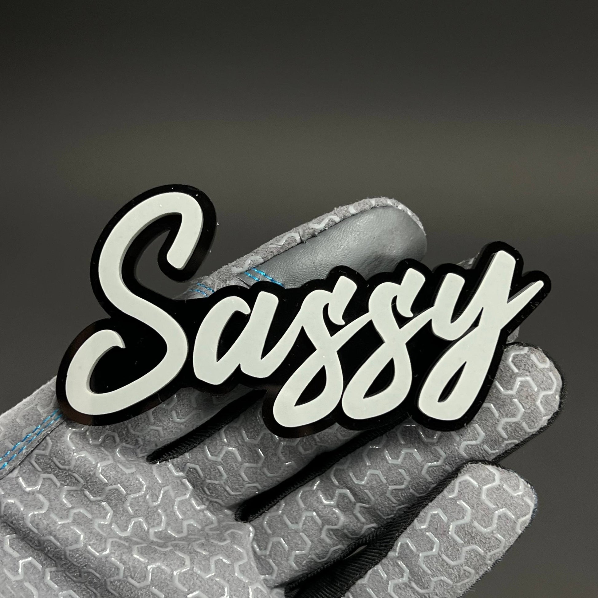 1PC Sassy 3D Acrylic Badge - Car Truck Emblem Fender Tailgate Trunk Sticker