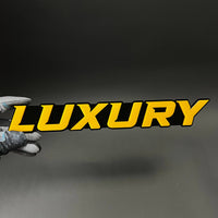 1PC LUXURY 3D Acrylic Badge - Car Truck Emblem Fender Tailgate Trunk Sticker