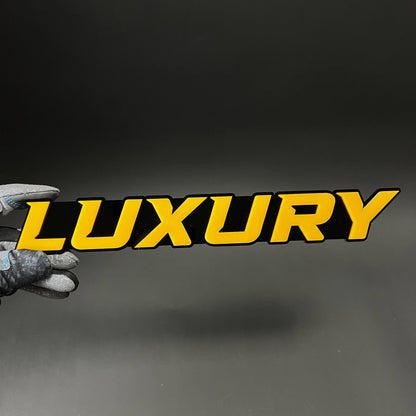 1PC LUXURY 3D Acrylic Badge - Car Truck Emblem Fender Tailgate Trunk Sticker