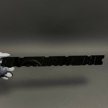 1PC AVALANCHE 3D Acrylic Badge - Car Truck Emblem Fender Tailgate Trunk Sticker