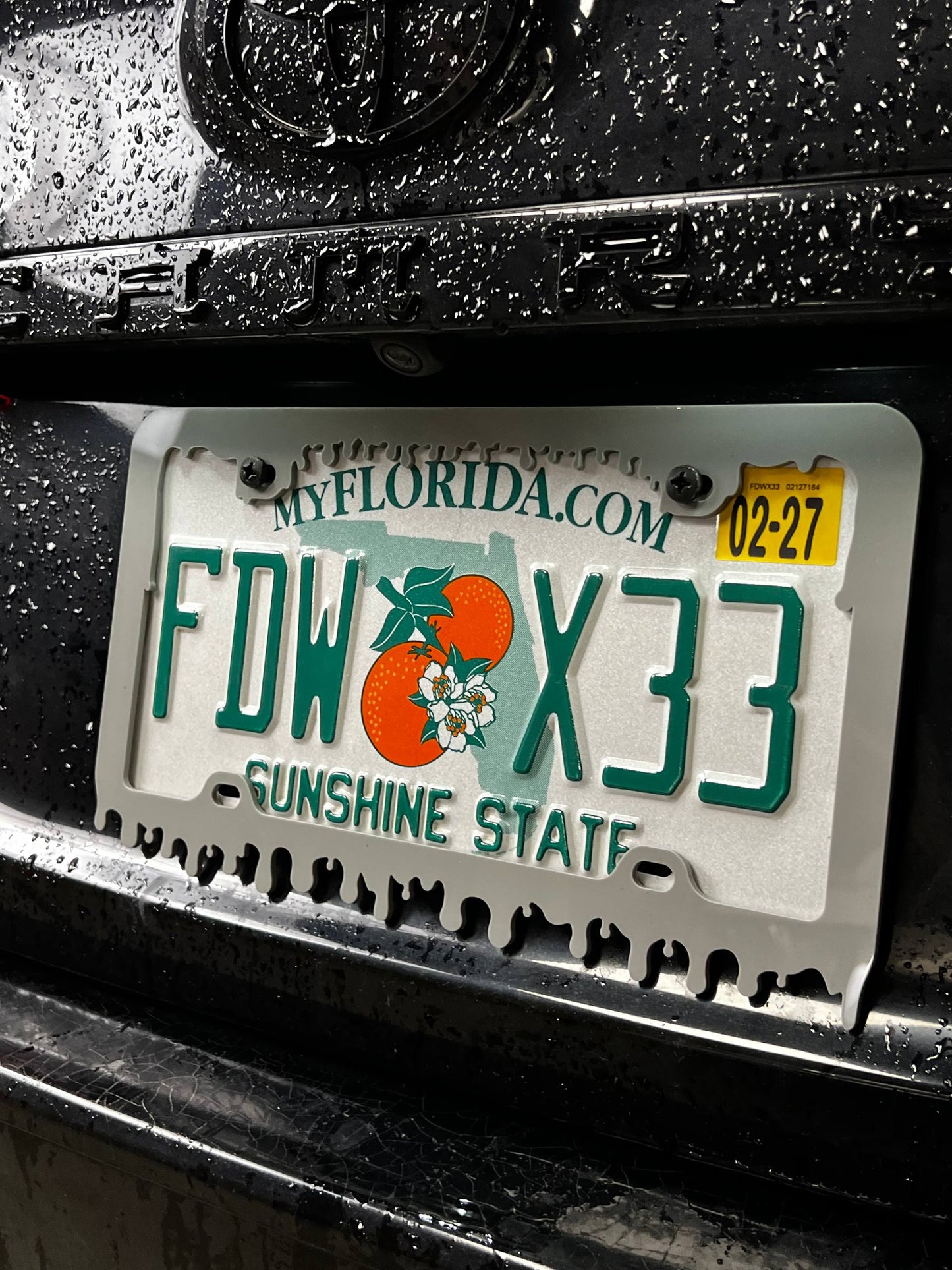 1PC FDW X33 3D Acrylic Badge - Car Truck Emblem Fender Tailgate Trunk Sticker