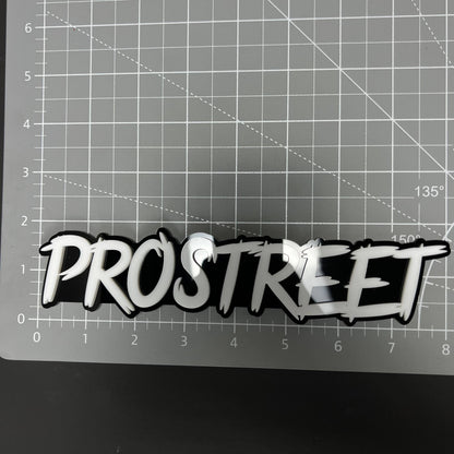 1PC PROSTREET 3D Acrylic Badge - Car Truck Emblem Fender Tailgate Trunk Sticker