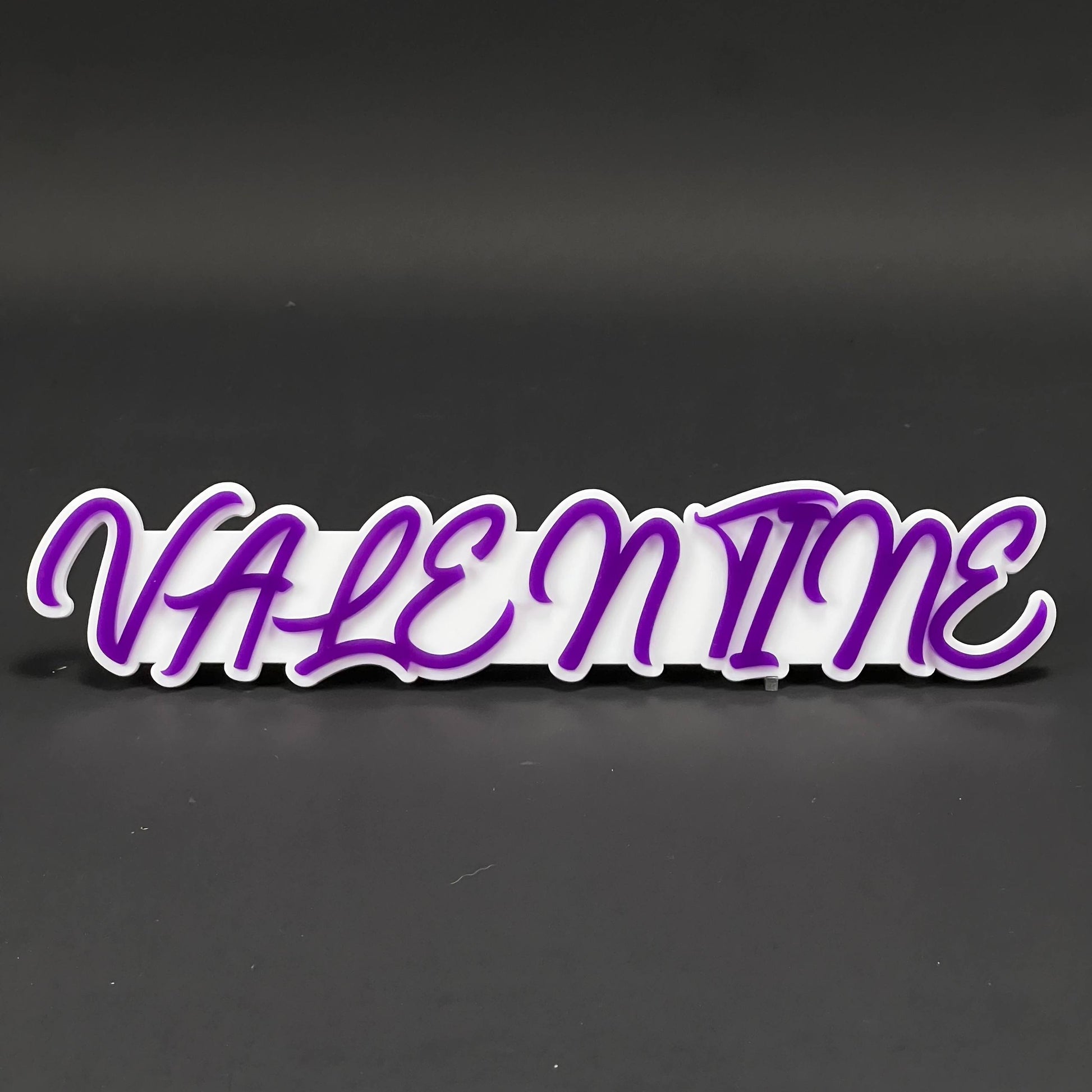 1PC VALENTINE 3D Acrylic Badge - Car Truck Emblem Fender Tailgate Trunk Sticker