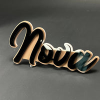 1PC Nova 3D Acrylic Badge - Car Truck Emblem Fender Tailgate Trunk Sticker